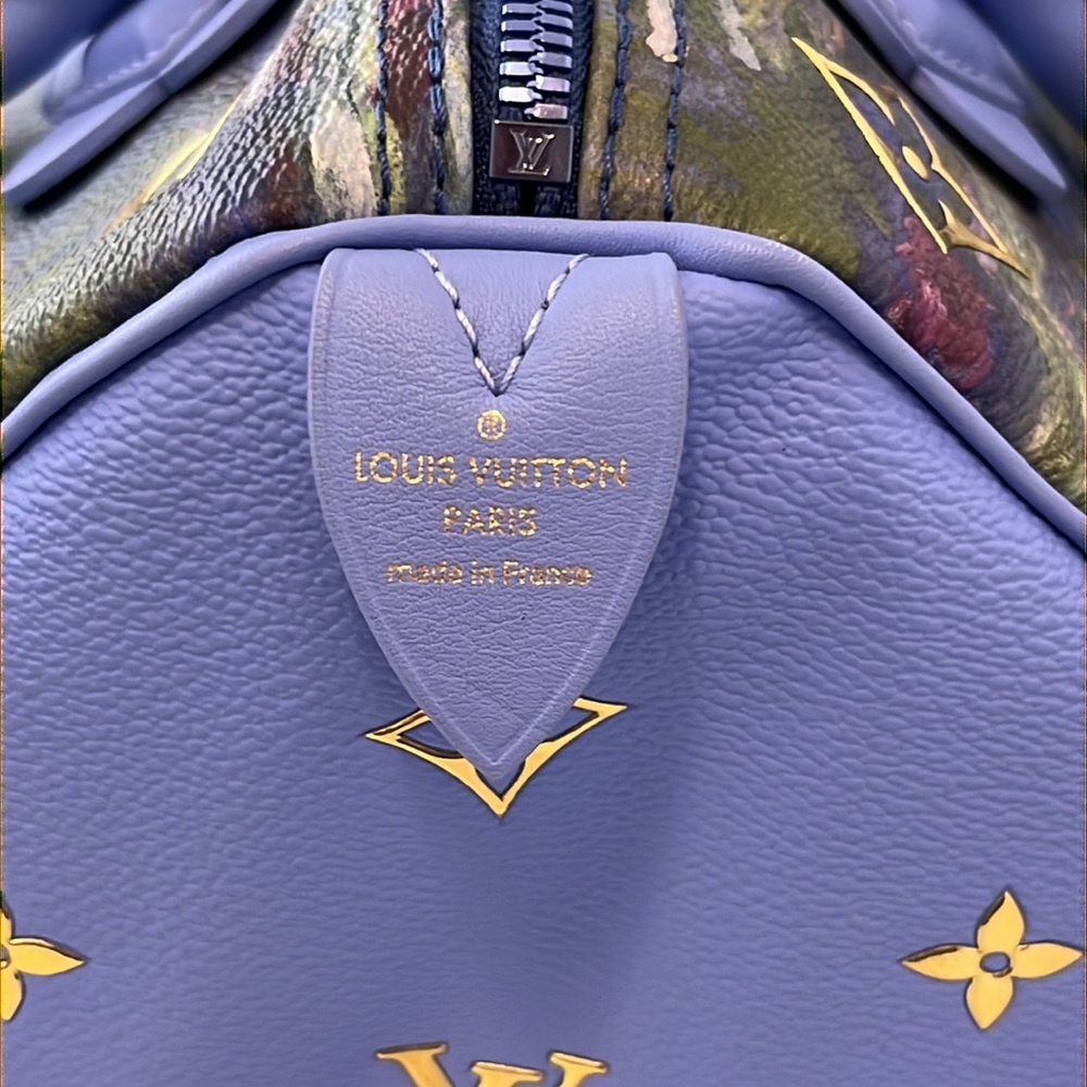 Louis Vuitton X Jeff Koons collab Monet speedy 30 - Picture 4 of 17